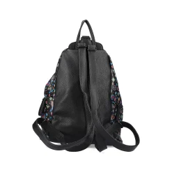 Clearance | Backpack Black Pattern Bags