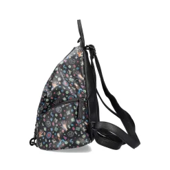 Clearance | Backpack Black Pattern Bags