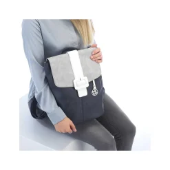 Outlet | Backpack Navy Blue-Pure White Bags