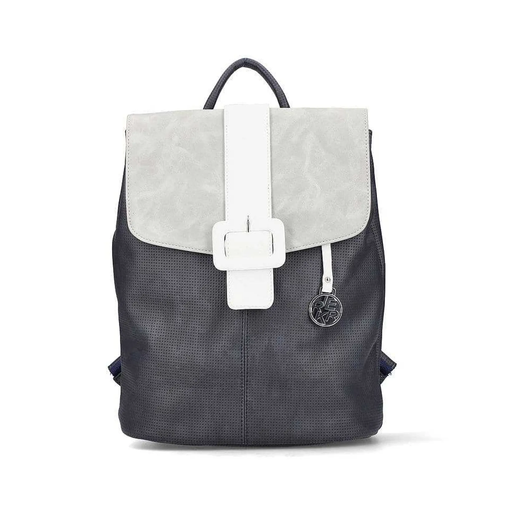 Outlet | Backpack Navy Blue-Pure White Bags