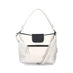 Discount | Handbag Cream Beige Metallic Bags