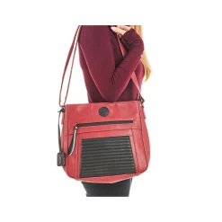 | Handbag Fire Red-Black Bags