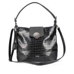 Online | Handbag Jet Black Bags