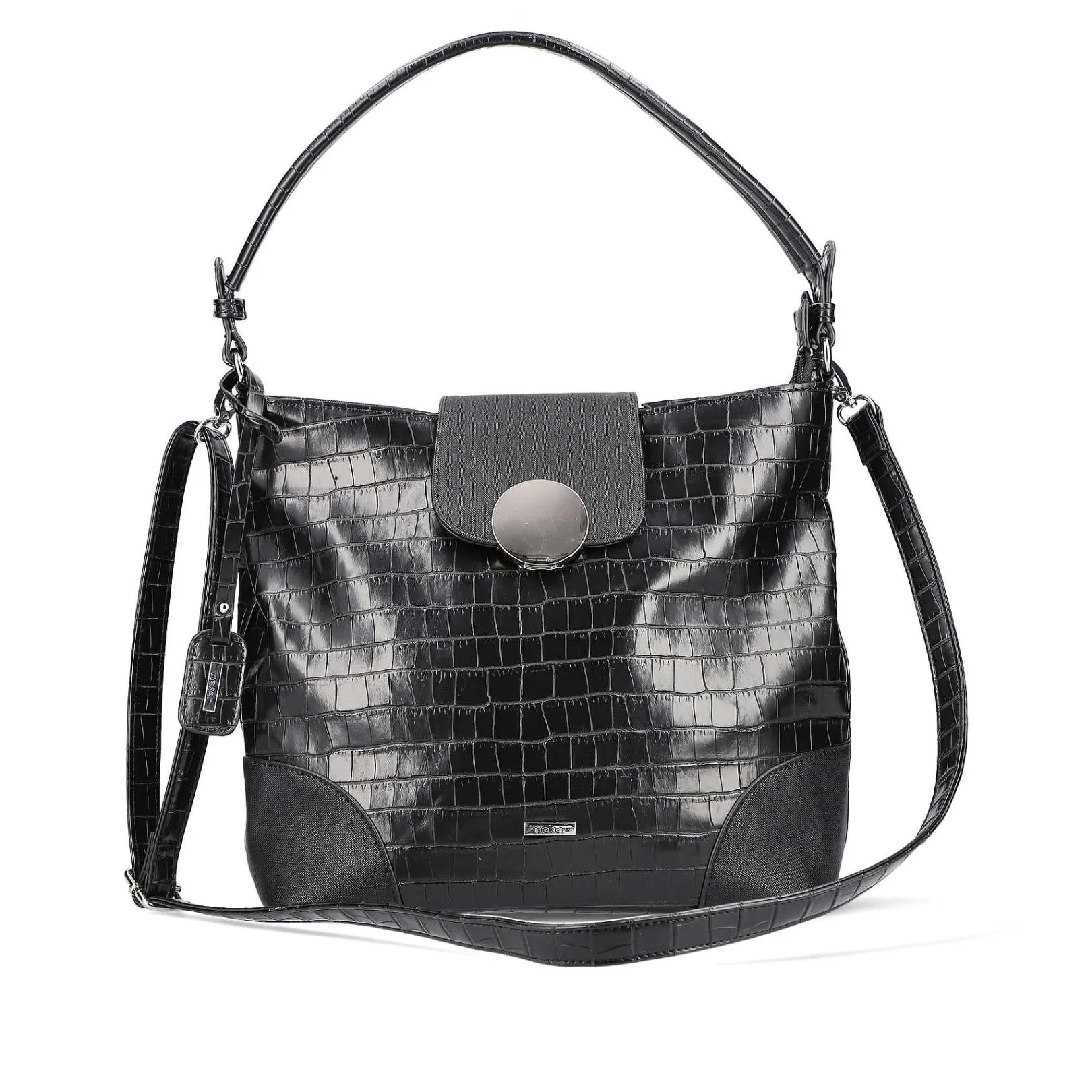 Online | Handbag Jet Black Bags