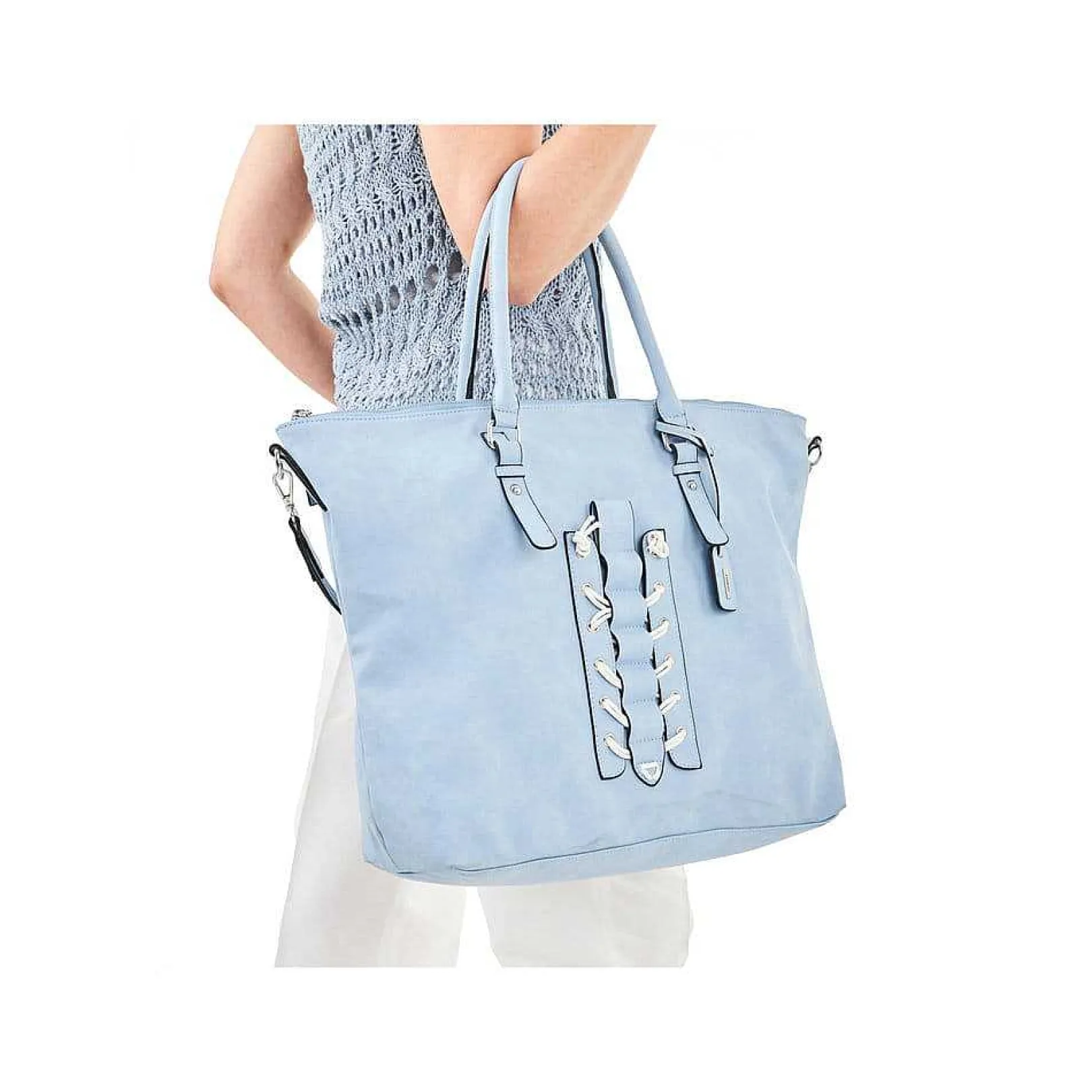 New | Shopper Sky Blue Bags