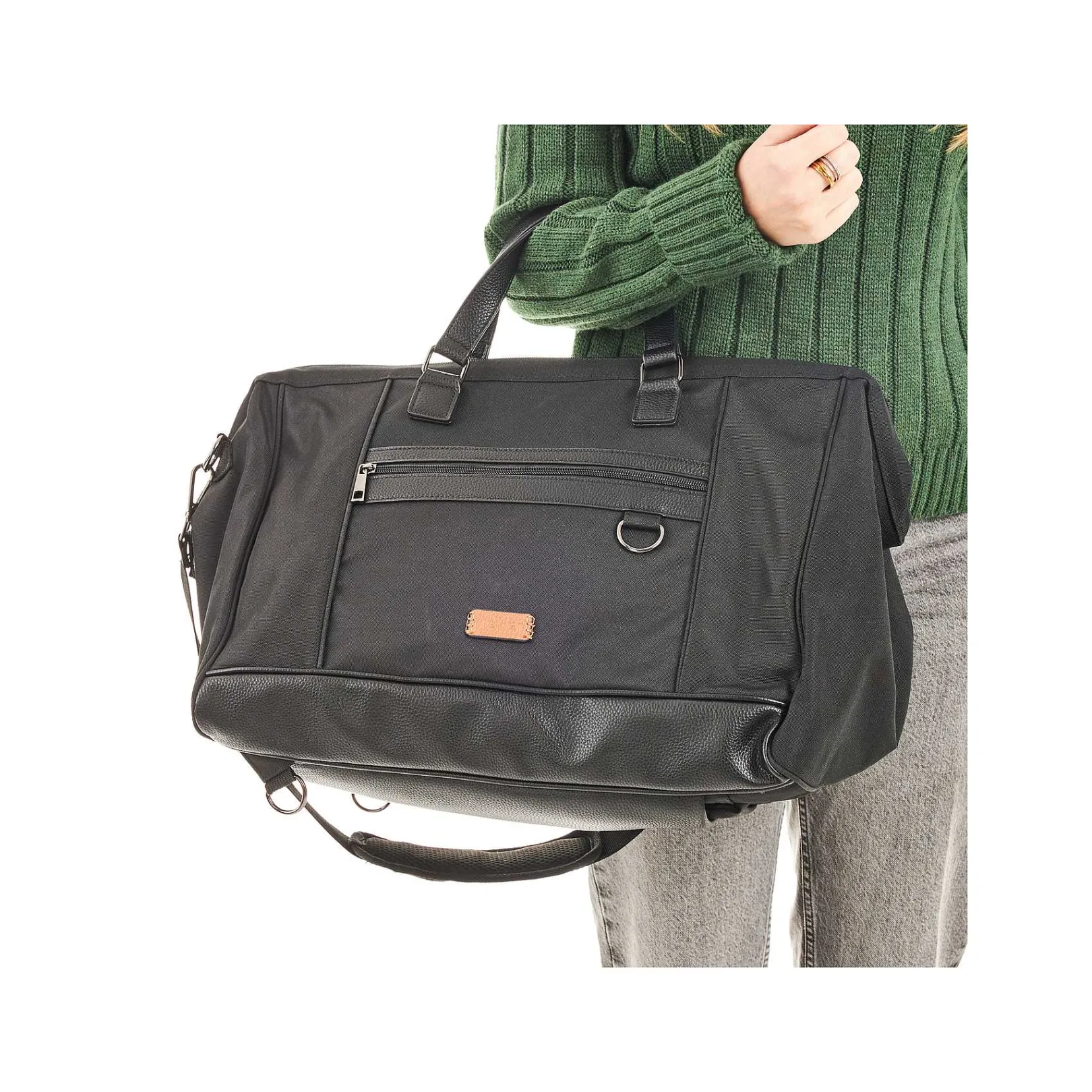 | Weekender Midnight Black Bags