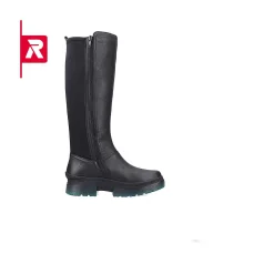 Evolution Women'S High-Shaft Boots Midnight Black Ladies Ankle Boots & Boots