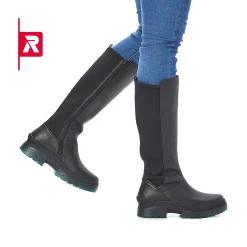 Evolution Women'S High-Shaft Boots Midnight Black Ladies Ankle Boots & Boots