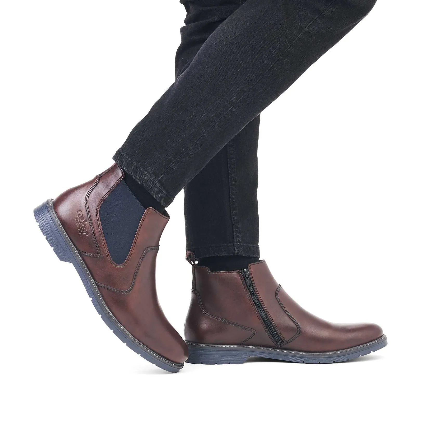 Clearance Men'S Chelsea Boots Dark Brown Men'S Boots