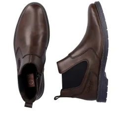 Clearance Men'S Chelsea Boots Dark Brown Men'S Boots