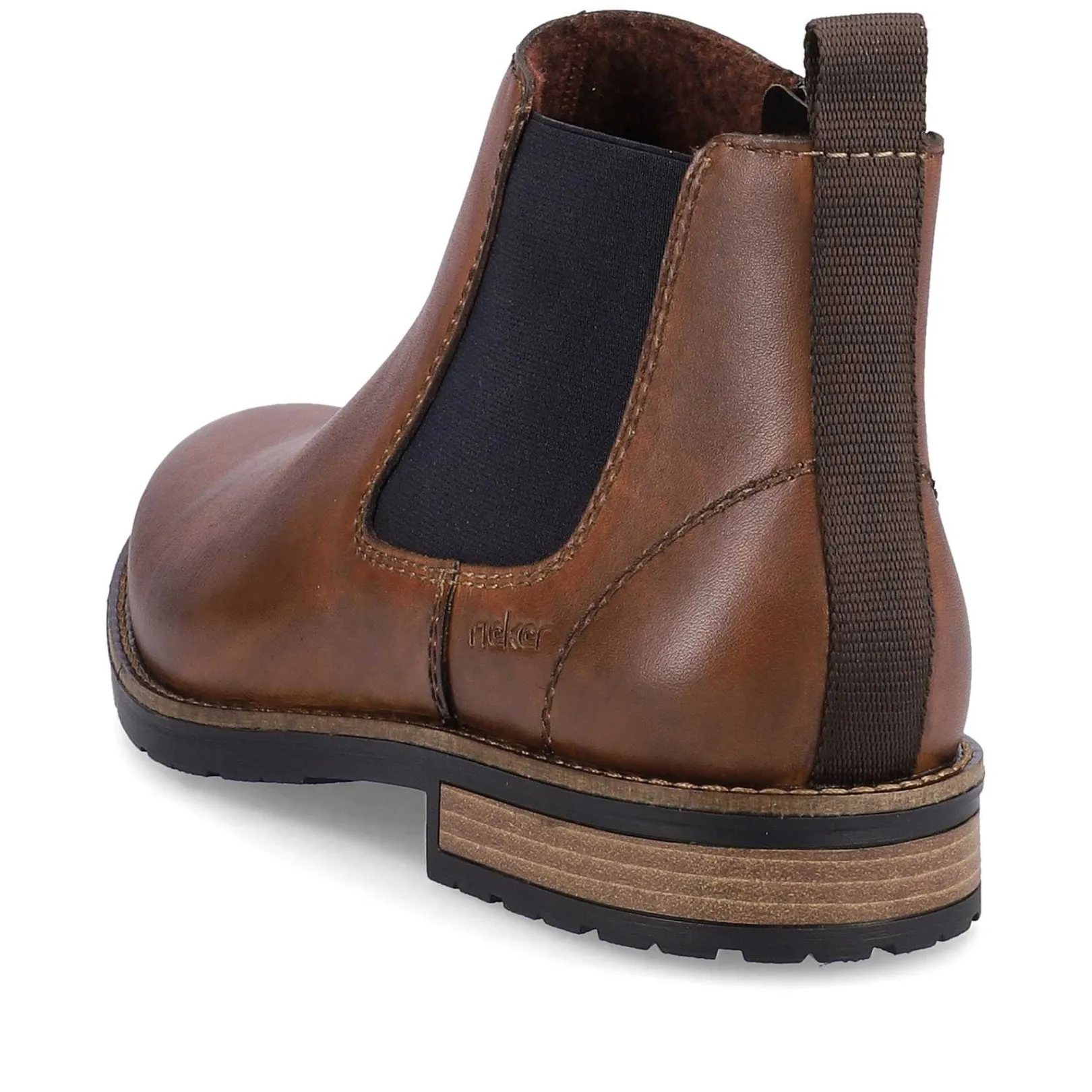 Discount Men'S Chelsea Boots Nut Brown-Black Men'S Boots