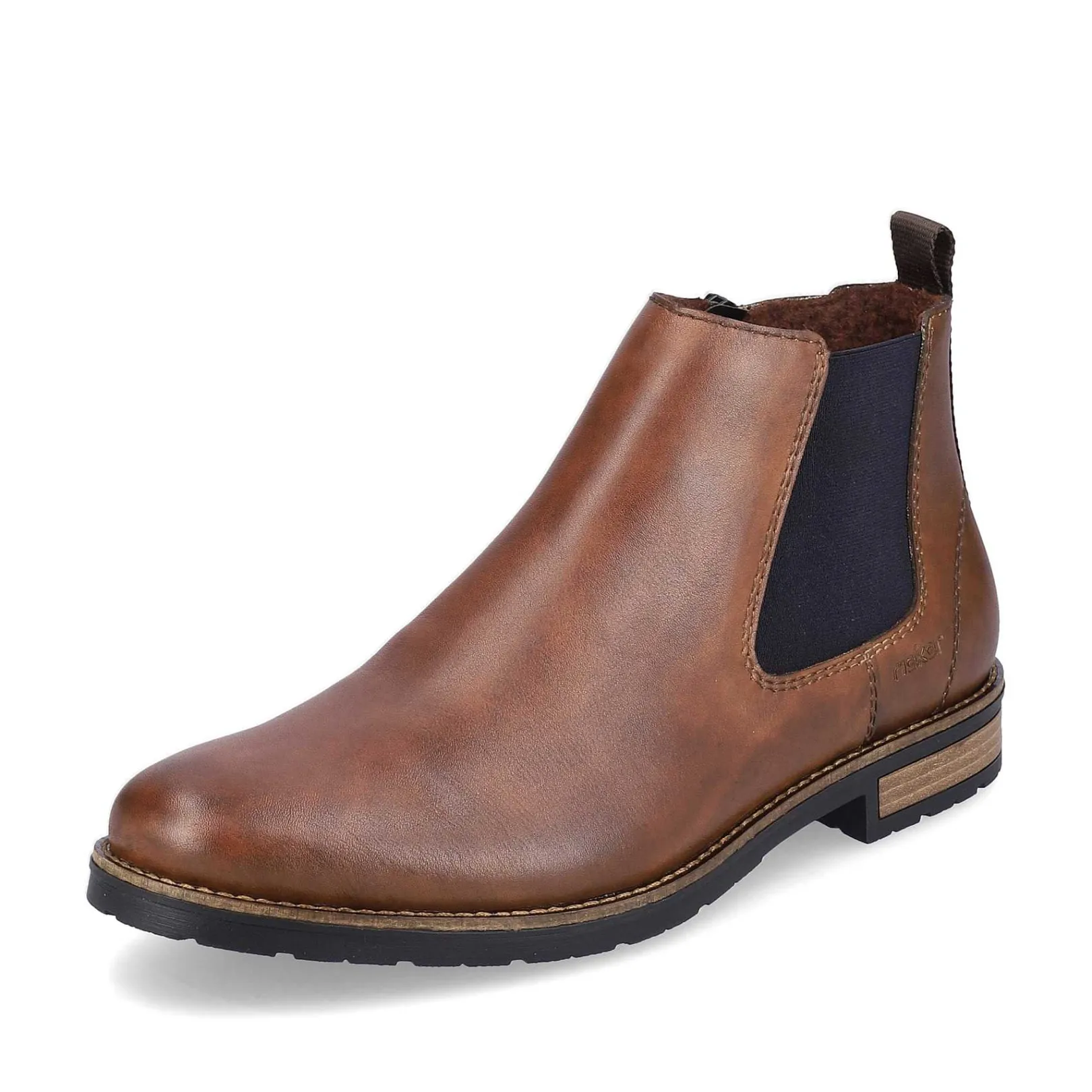 Discount Men'S Chelsea Boots Nut Brown-Black Men'S Boots