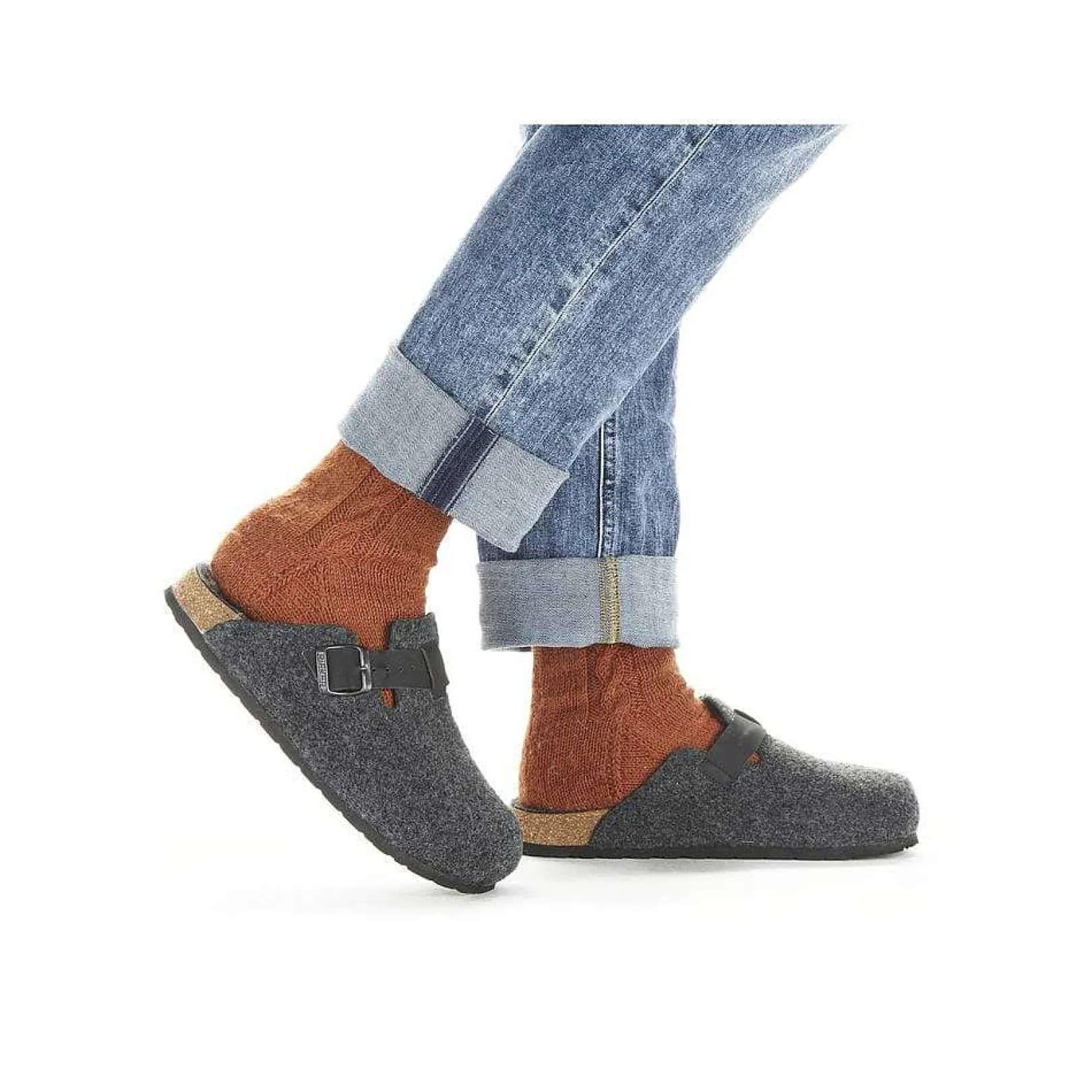 New Men'S Clogs Asphalt Gray Men'S Mules & Slippers