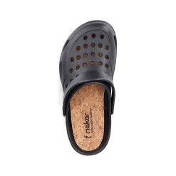 Outlet Men'S Clogs Glossy Black Men'S Mules & Slippers