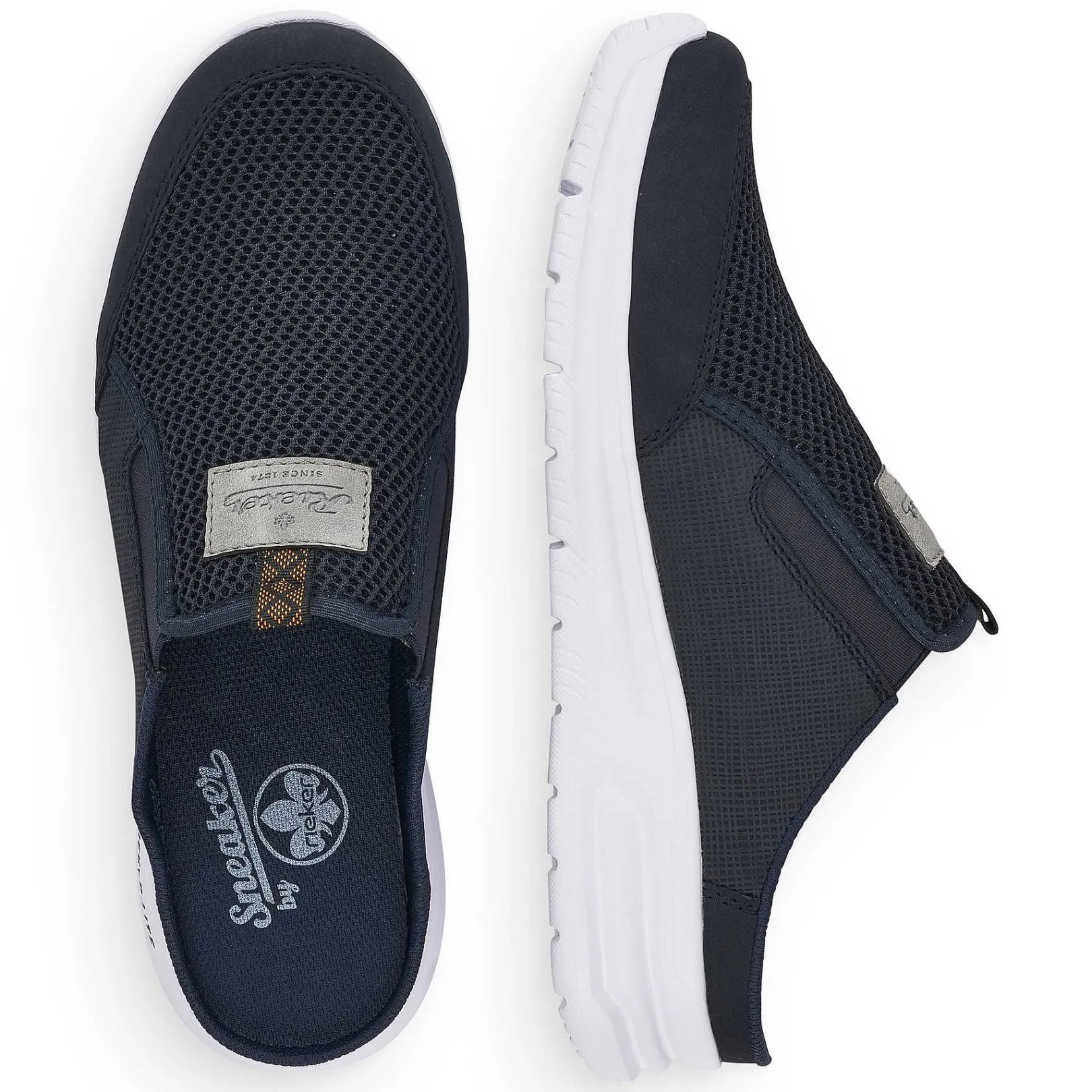 Men'S Clogs Navy Blue Men'S Mules & Slippers