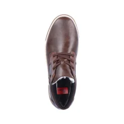 New Men'S Corded Boots Coffee Brown Men'S Boots