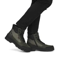 Clearance Men'S Corded Boots Khaki Men'S Boots