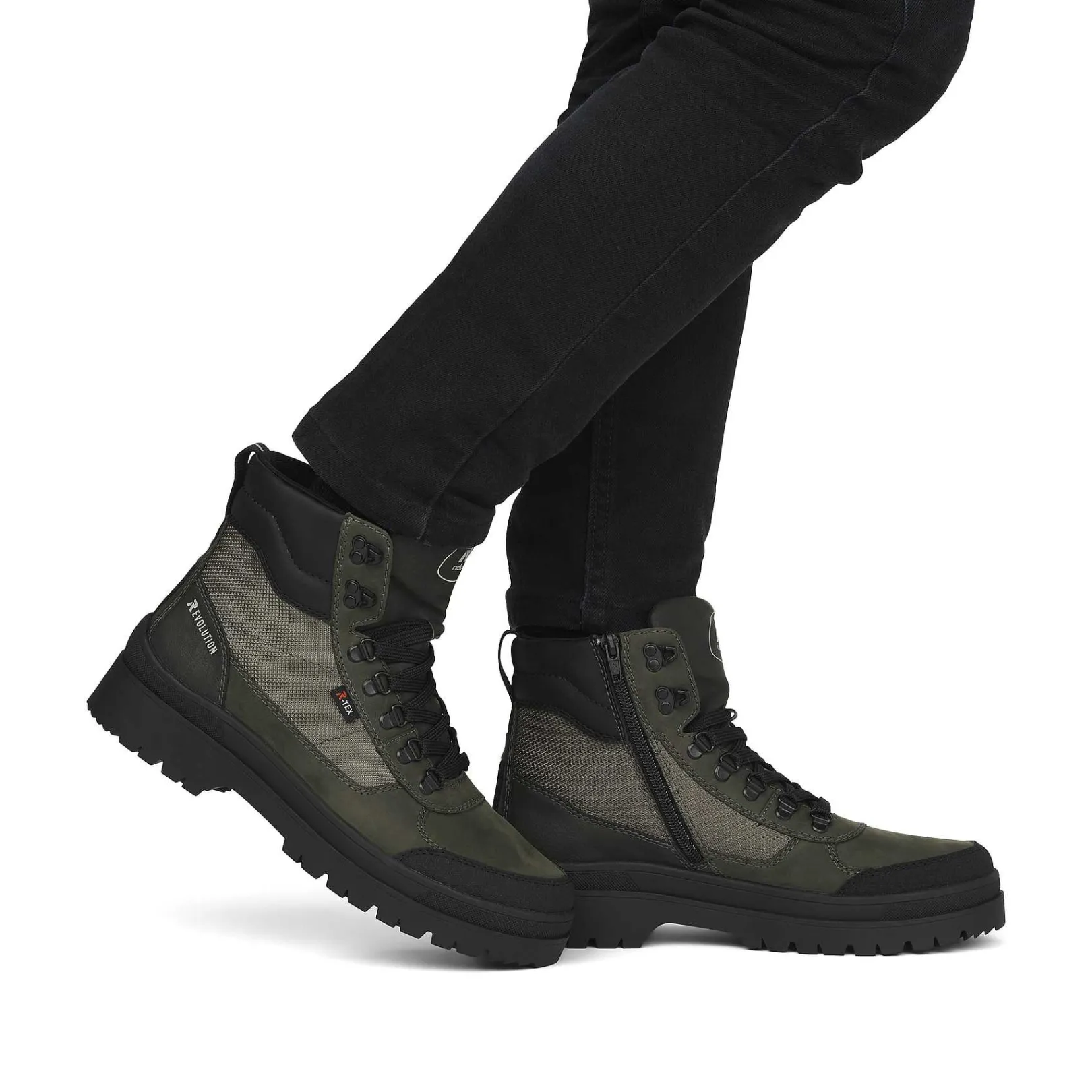 Clearance Men'S Corded Boots Khaki Men'S Boots
