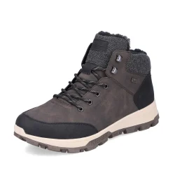 Hot Men'S Corded Boots Coffee Brown Men'S Boots