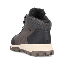 Hot Men'S Corded Boots Coffee Brown Men'S Boots