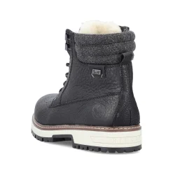 Sale Men'S Corded Boots Deep Black Men'S Boots