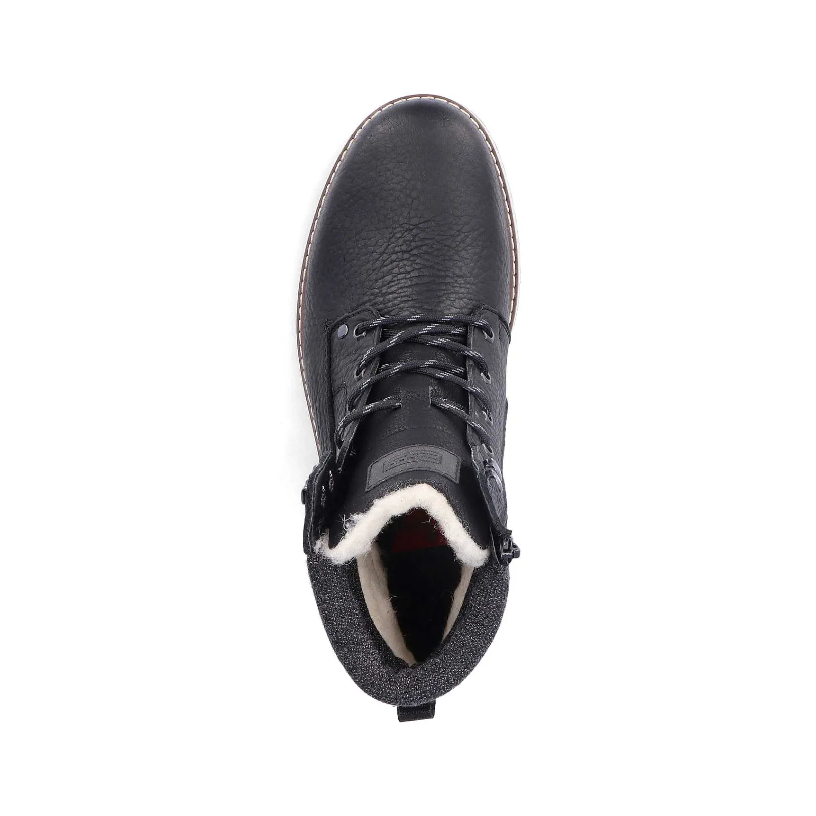 Sale Men'S Corded Boots Deep Black Men'S Boots
