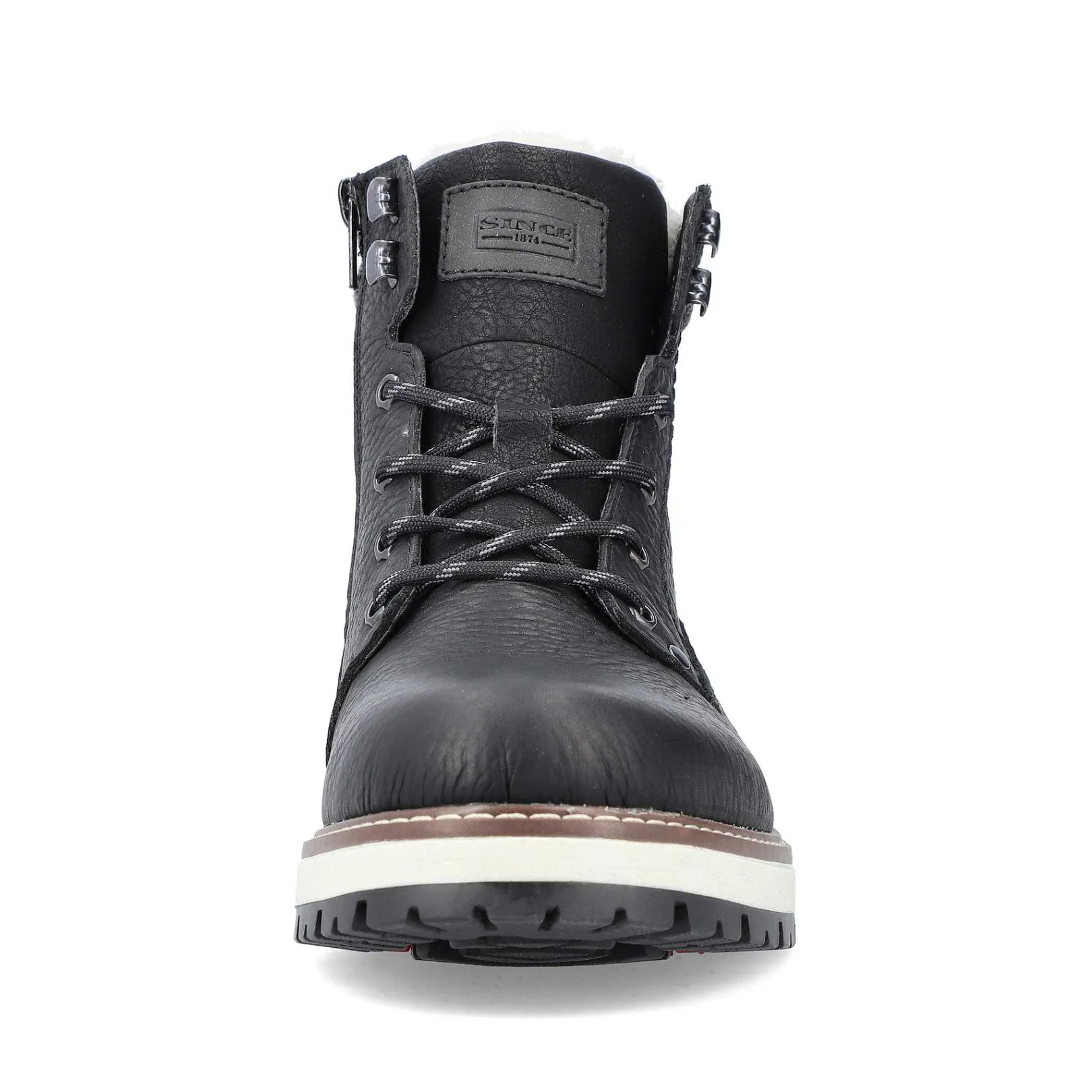 Sale Men'S Corded Boots Deep Black Men'S Boots