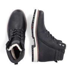 Sale Men'S Corded Boots Deep Black Men'S Boots