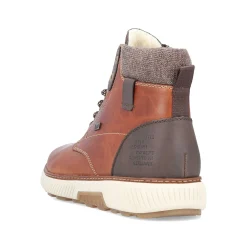 Clearance Men'S Corded Boots Caramel Brown Men'S Boots