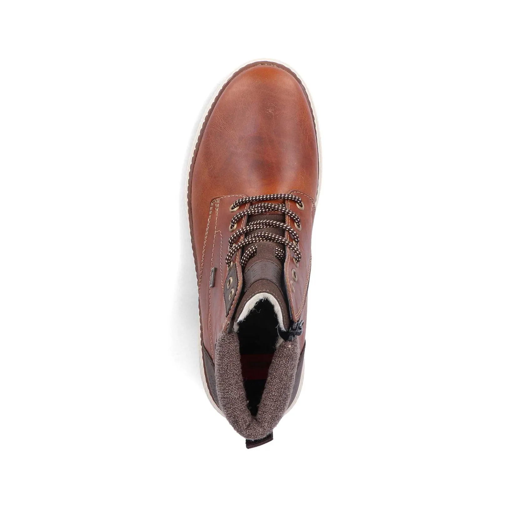 Clearance Men'S Corded Boots Caramel Brown Men'S Boots