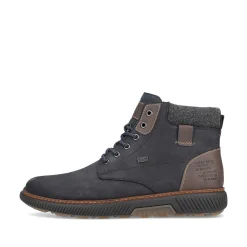 Online Men'S Corded Boots Navy Blue Men'S Boots