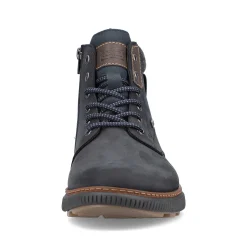 Online Men'S Corded Boots Navy Blue Men'S Boots