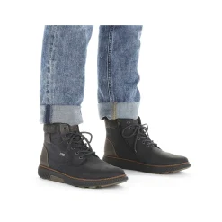 Online Men'S Corded Boots Navy Blue Men'S Boots