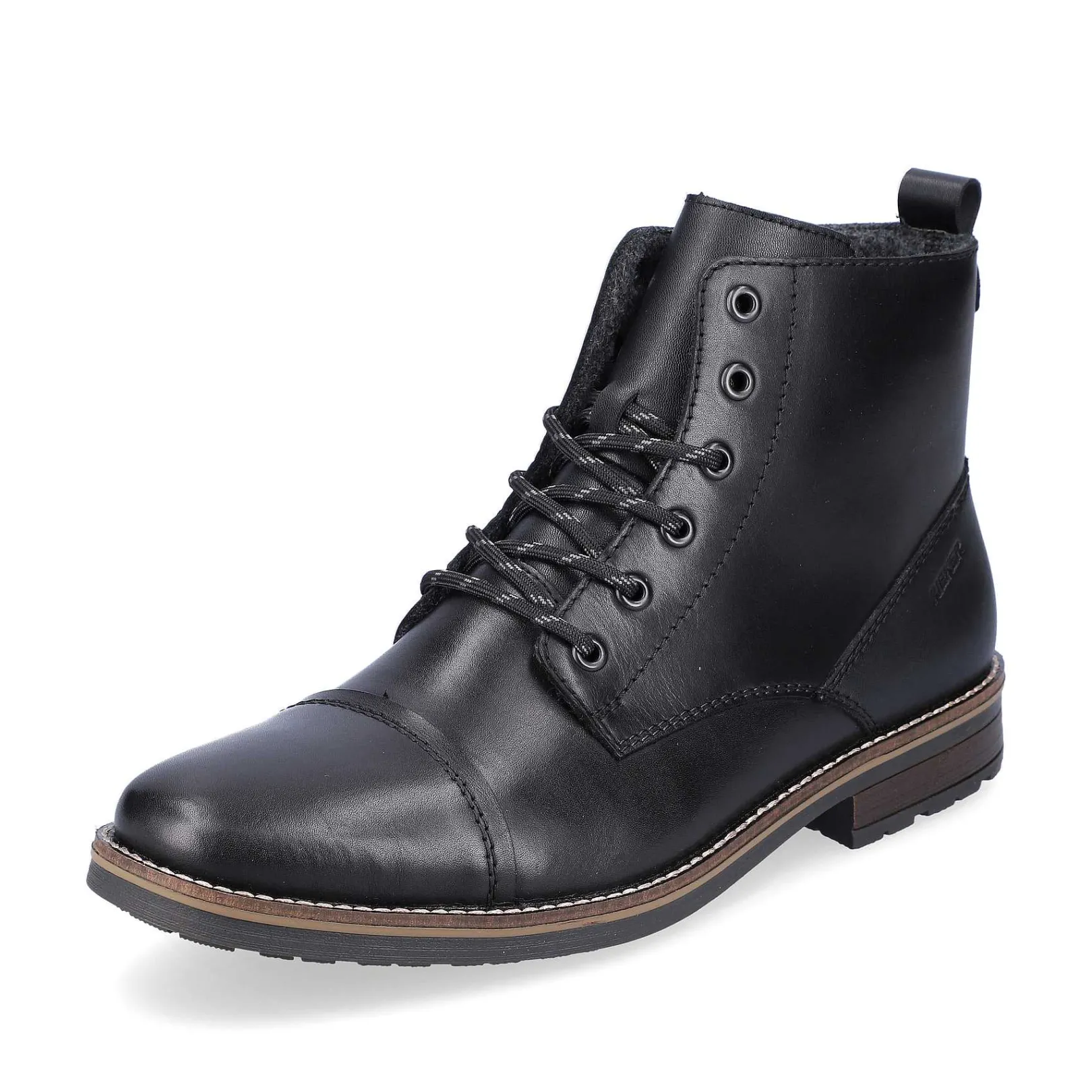 Men'S Corded Boots Graphite Black Men'S Boots