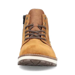 Sale Men'S Corded Boots Caramel Brown Men'S Boots