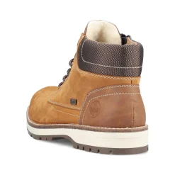 Sale Men'S Corded Boots Caramel Brown Men'S Boots