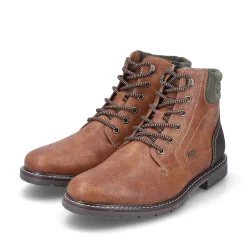 New Men'S Corded Boots Light Brown Men'S Boots