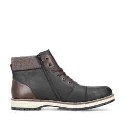 Sale Men'S Corded Boots Night Black Men'S Boots