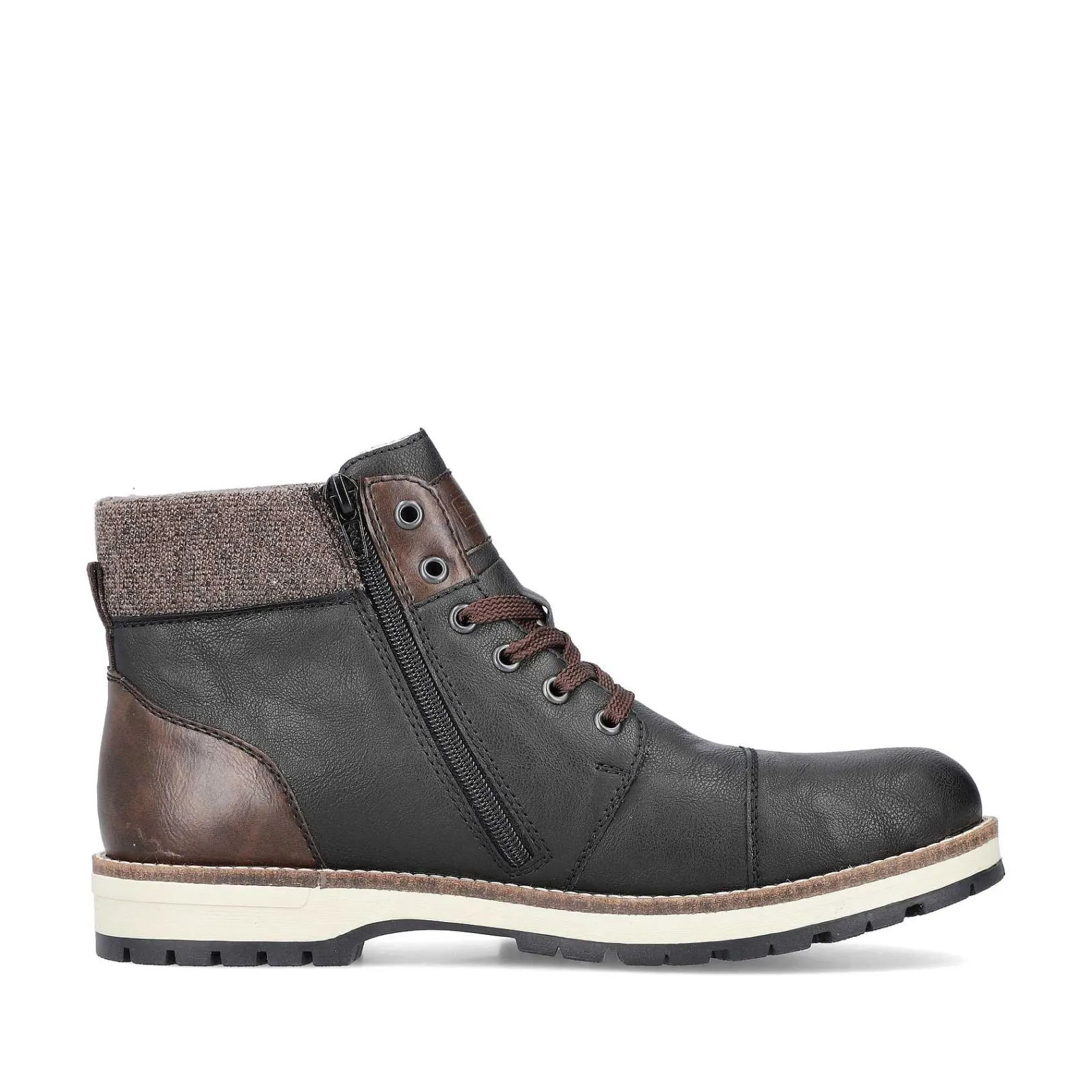 Sale Men'S Corded Boots Night Black Men'S Boots