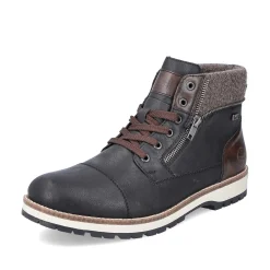 Sale Men'S Corded Boots Night Black Men'S Boots