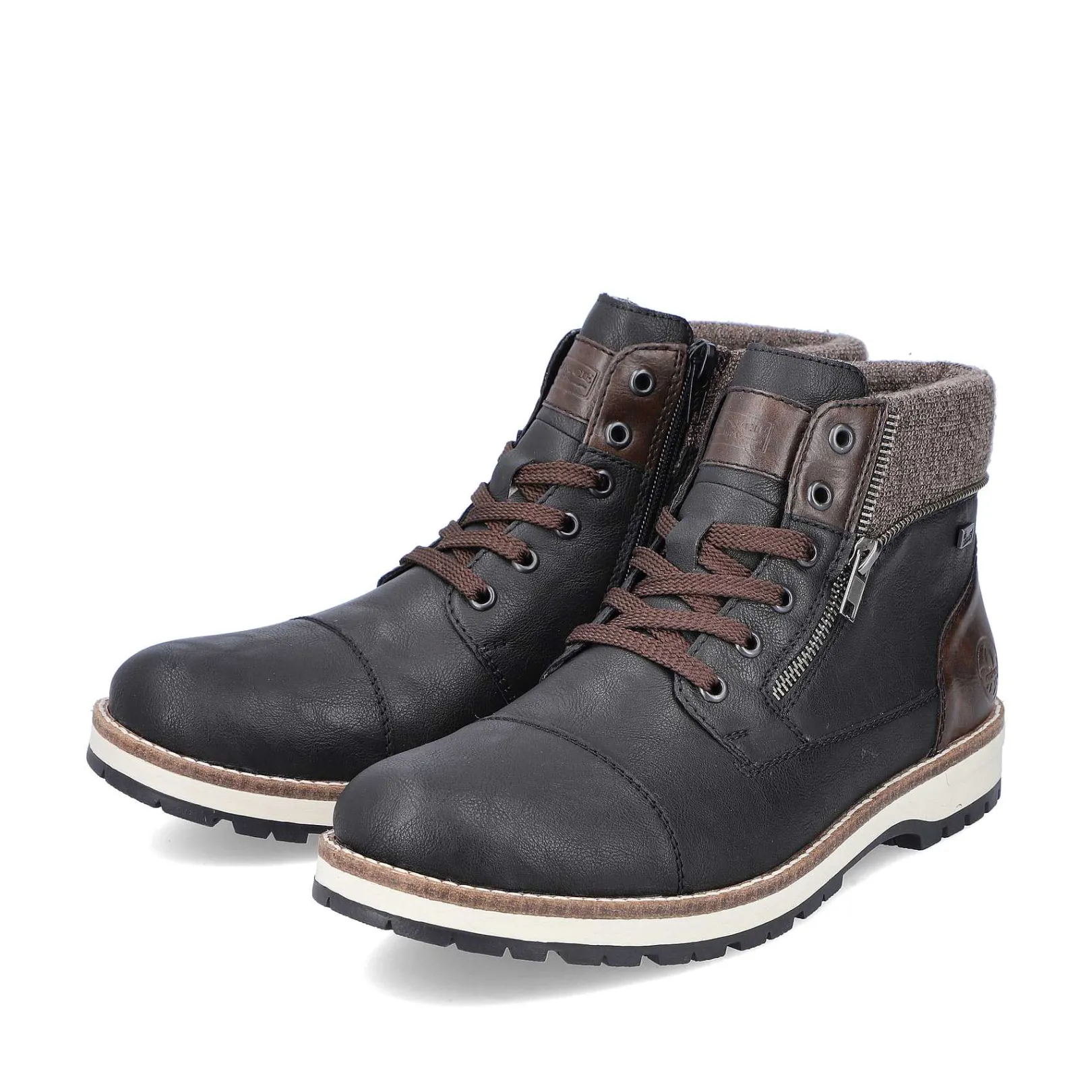 Sale Men'S Corded Boots Night Black Men'S Boots