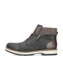 Sale Men'S Corded Boots Night Black Men'S Boots