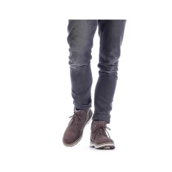 New Men'S Corded Boots Tobacco Brown Men'S Boots