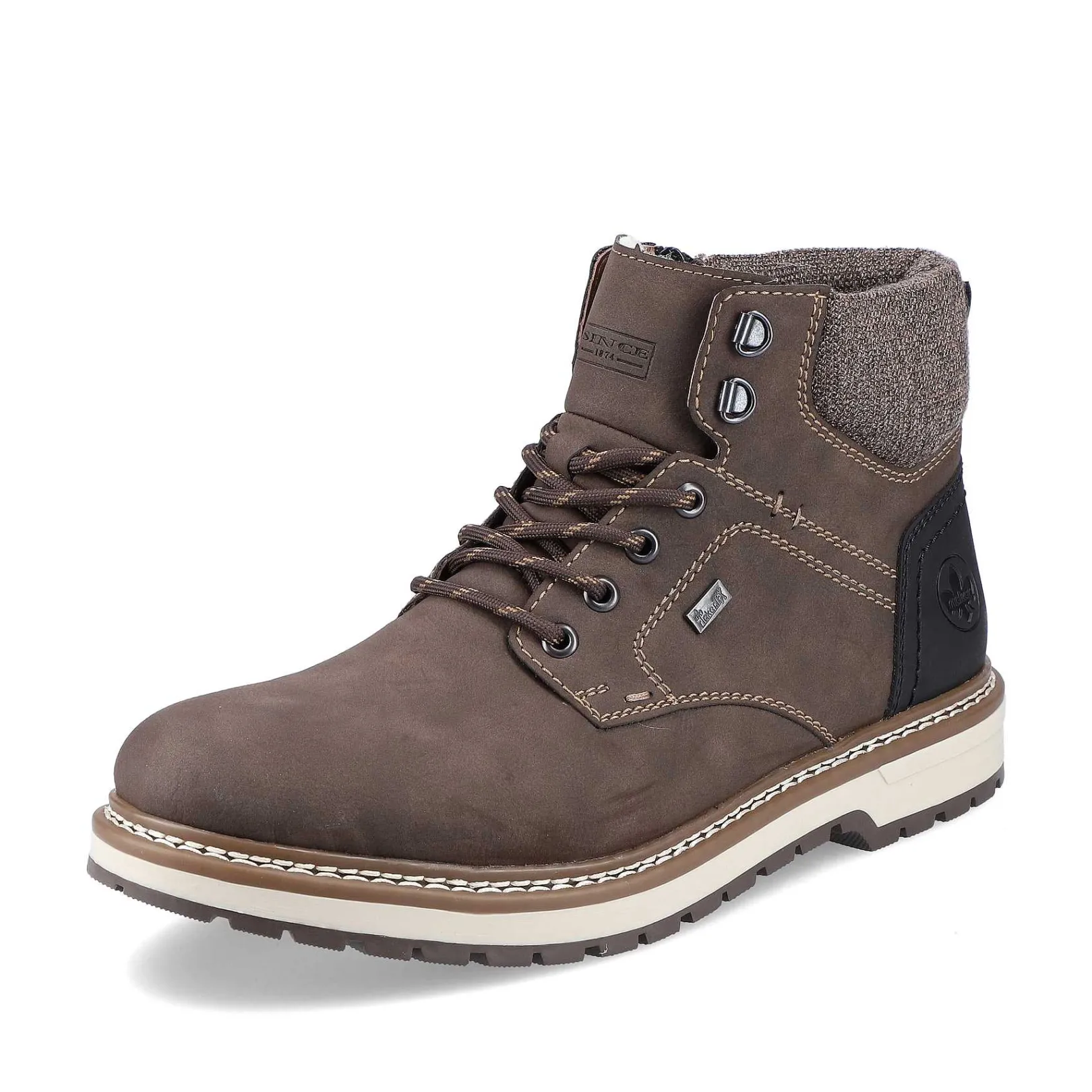 New Men'S Corded Boots Tobacco Brown Men'S Boots