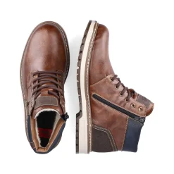 Clearance Men'S Corded Boots Chestnut Brown Men'S Boots