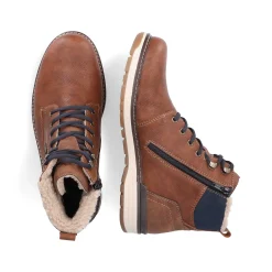 Online Men'S Corded Boots, Nut Brown Men'S Boots