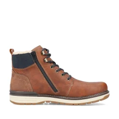 Online Men'S Corded Boots, Nut Brown Men'S Boots