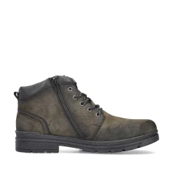 Outlet Men'S Corded Boots, Khaki Green Men'S Boots