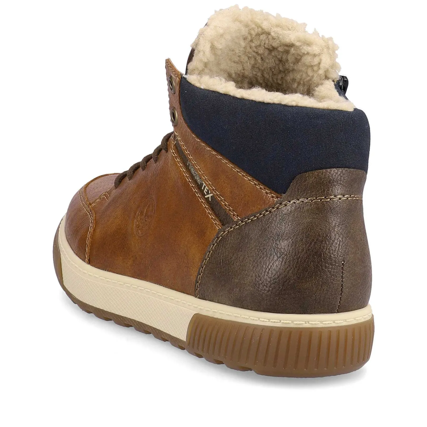 Hot Men'S Corded Boots Nougat Brown Men'S Boots