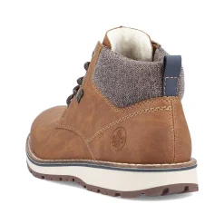 New Men'S Corded Boots Caramel Brown Men'S Boots